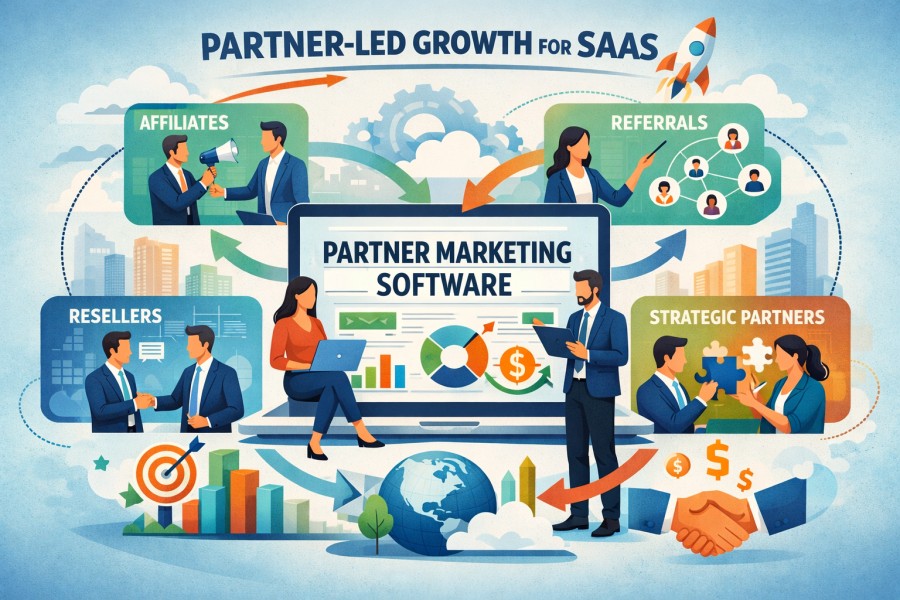 Partner marketing software