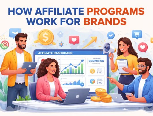 how affiliate programs work for brands