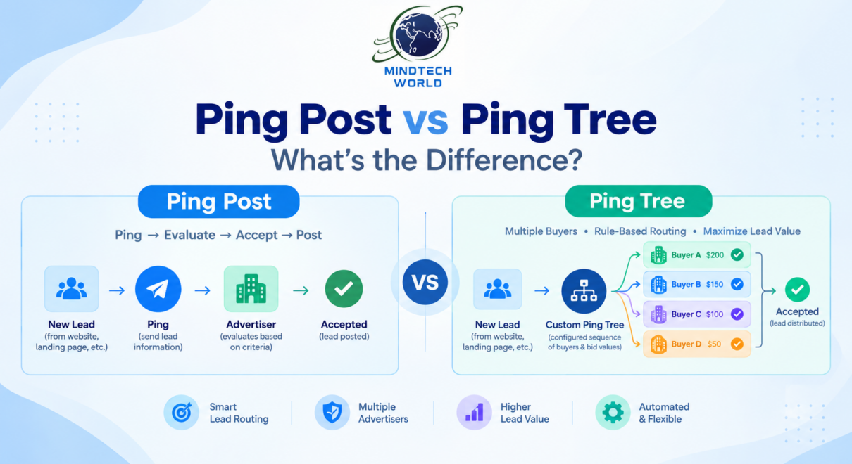 Ping Post vs Ping Tree: What’s the Difference?