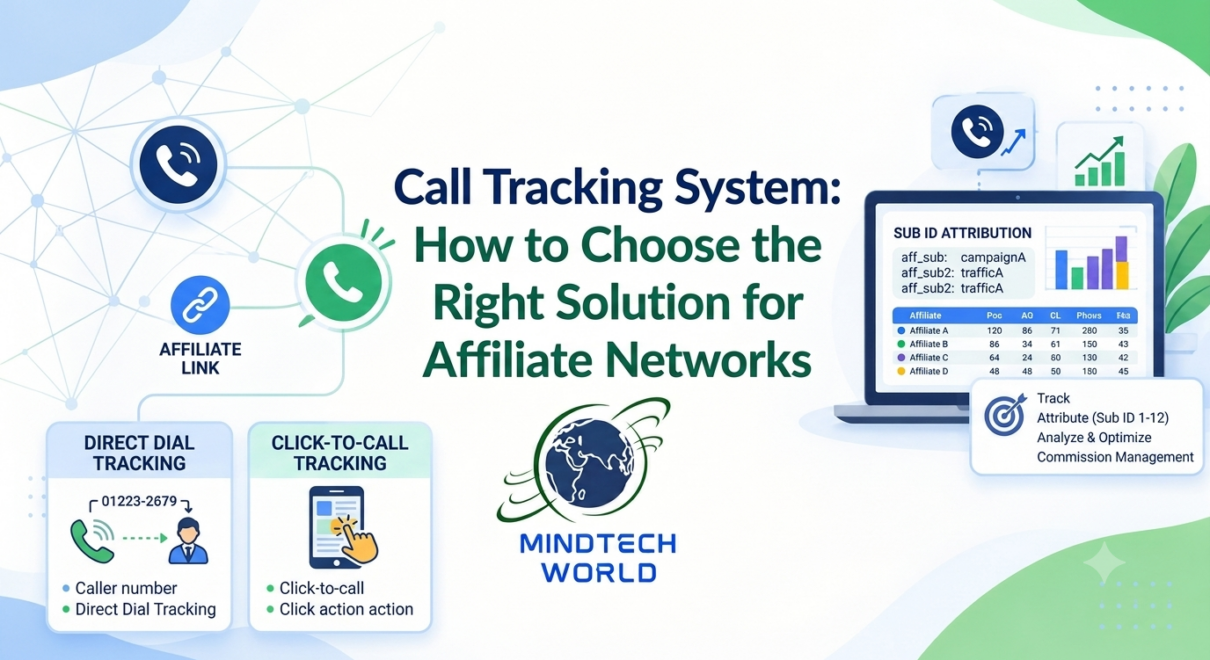 Call Tracking System for Affiliate Networks