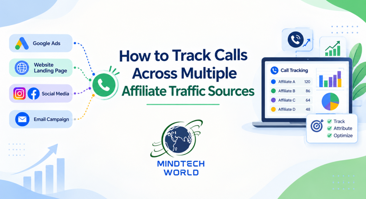 Affiliate Call Tracking: How to Track Multiple Traffic Sources